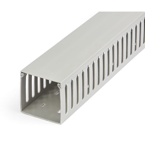 Startech Cable Management Raceway w/Parallel Slots 78in - Network Cable Hider Kit - Slotted Wire Duct System - Cord Concealer UL - Cable management raceway to organize network/power cords - Solid Sing