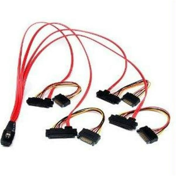 Startech Connect A Sas Controller To 4 Sas Drives - Sff 8087 To Sff 8482 - Sff8087 To Sff