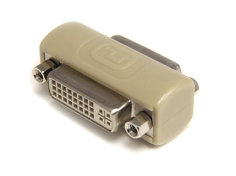 Startech DVI-I Coupler / Gender Changer - F/F - 1 x DVI-I Female Video - 1 x DVI-I Female Video - Black