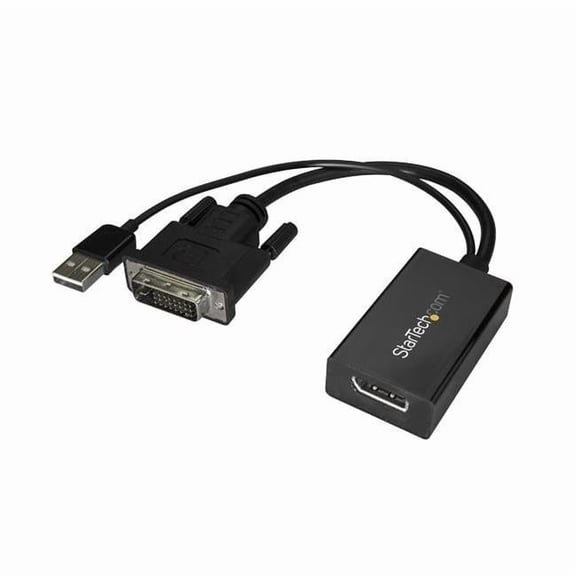 Startech  DVI to DisplayPort Adapter with USB Power - 1920 x 1200