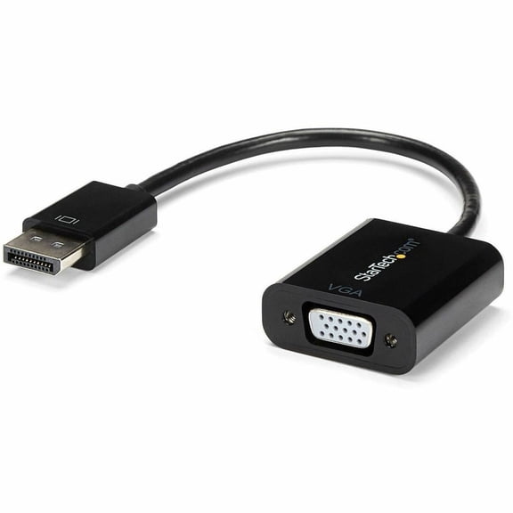 Startech DisplayPort to VGA Adapter Converter - DP to VGA - Connect your DisplayPort computer to a VGA Projector - 1920x1200