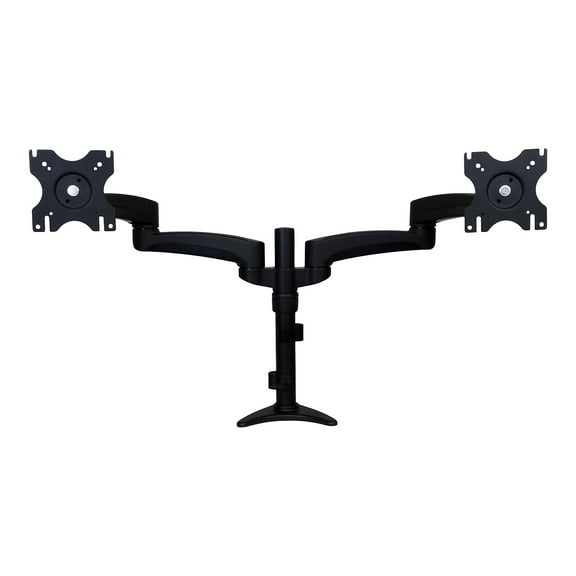 DUAL MONITOR ARM ARTICULATING ARMS - GROMMET OR DESK MOUNT