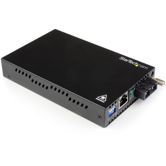 StarTech Gigabit Ethernet Single Mode Fiber Media Converter SC 40 km - 1000 Mbps - 10/100/1000Base-T