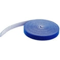 thumbnail image 1 of StarTech.com HKLP100BL Hook and Loop Tape - 100 ft. - Reusable Adjustable Cable Ties - Blue (HKLP100BL), 1 of 3