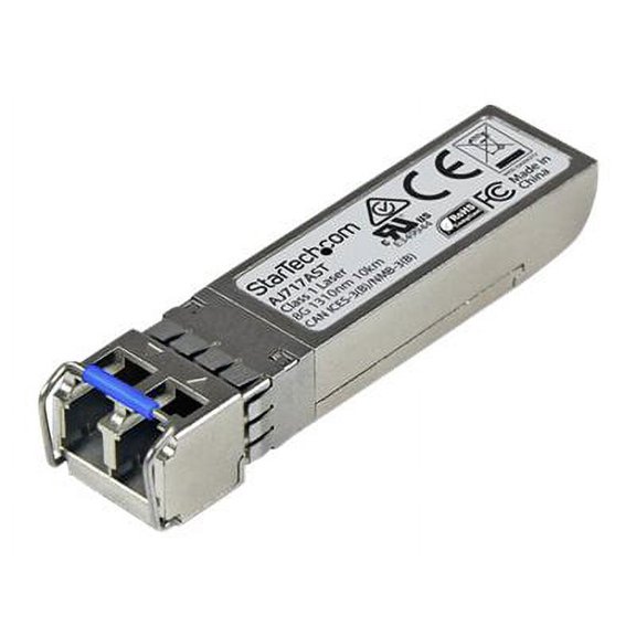 Startech HP AJ717A Compatible 8 Gb Long Wave SFP+ - 8 Gb Fibre Channel Long Wave B-series SFP+ Transceiver - 10 km - 1310 nm - SM - For Data Networking, Optical Network 1 LC Duplex Fiber Channel Netwo