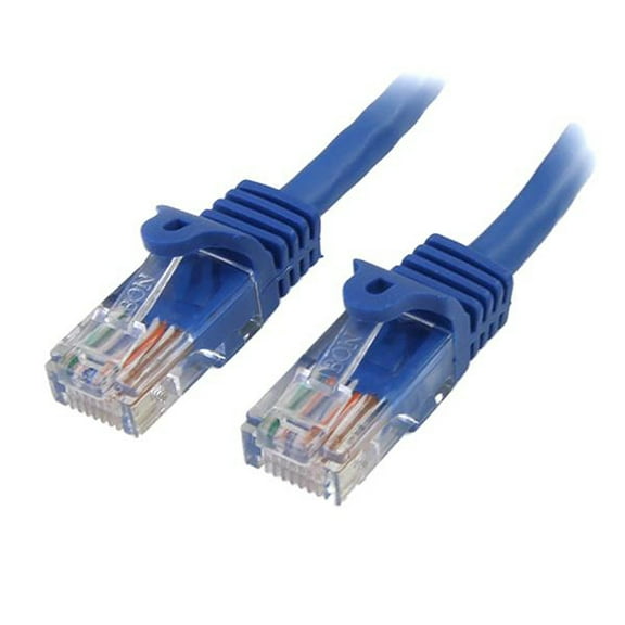 Startech M45PATCH25BL 25 Ft Blue Molded Cat5E Utp Patch Cable