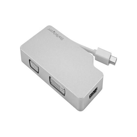 StarTech.com - DisplayPort to HDMI, VGA and DVI-D Video Converter - Silver