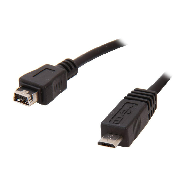 Foster Asien huh Startech Micro USB to Mini USB M/F Adapter Cable, 6" - Walmart.com