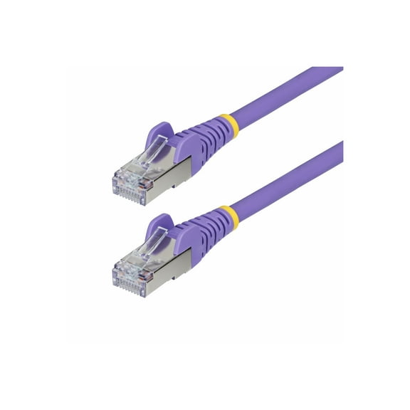 StarTech 1ft Purple CAT6a Ethernet Cable