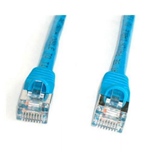 Startech Shielded Snagless Category 5e STP Patch Cable - Blue - 15 Feet
