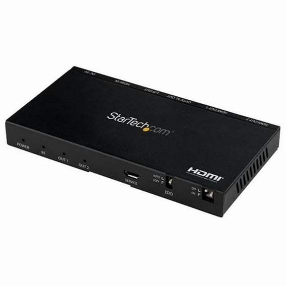 Startech Splitter - HDMI Splitter 2 Port - 4K60Hz