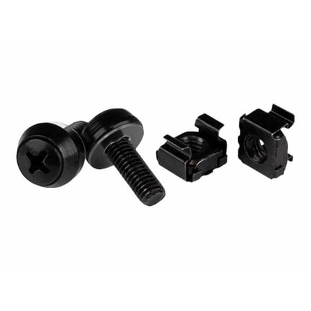 Startech These High-quality M6 X 12mm Screws And Cage Nuts Make It Easy To Mount Equipmen