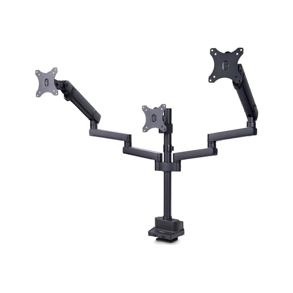 StarTech Triple Monitor Desk Mount For Screens Up to 27in 3MP2AG-MONITOR-ARM