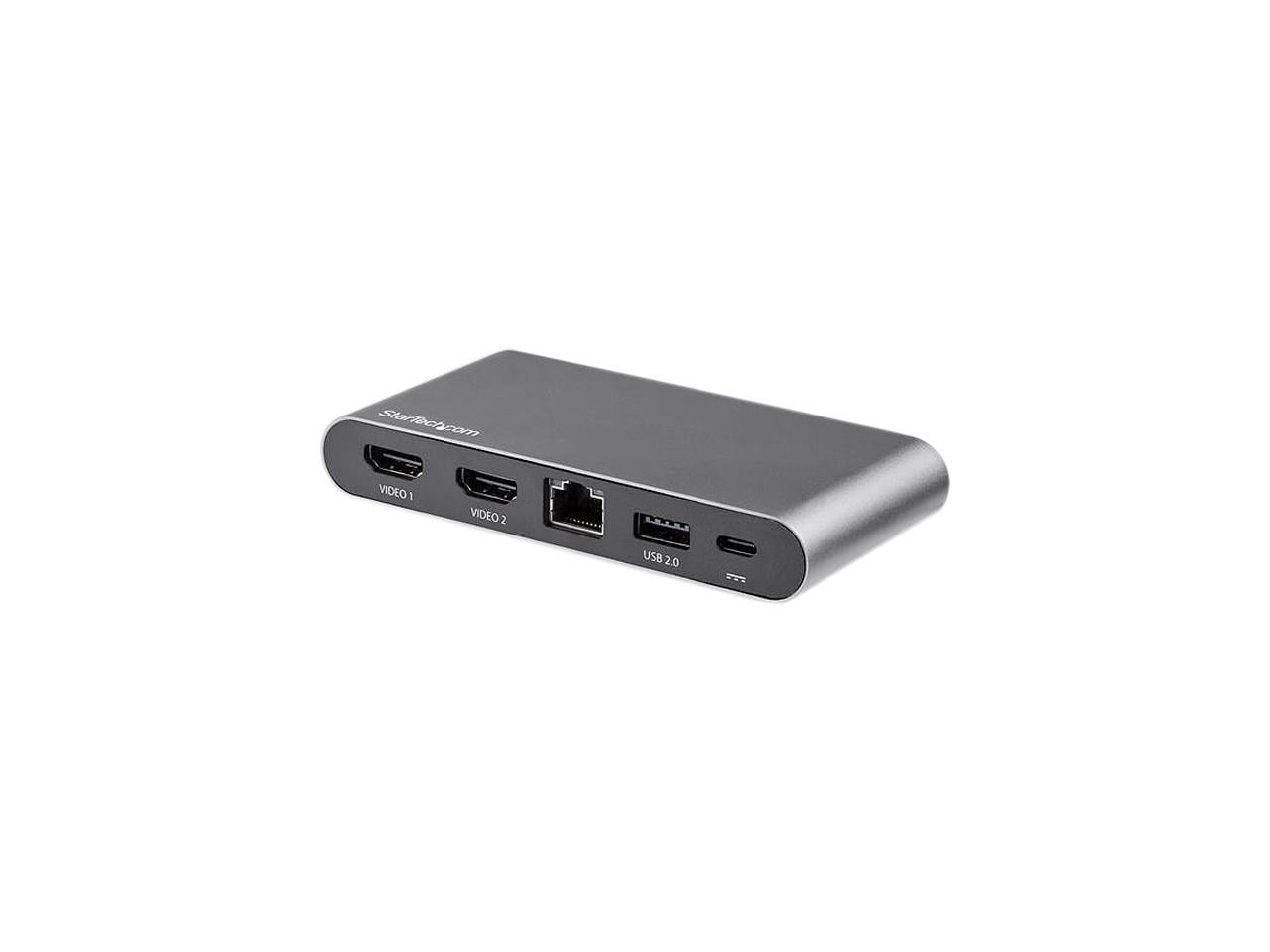 StarTech.com DK30C2HAGPD Dual Monitor USB C Docking Station for Windows Laptops