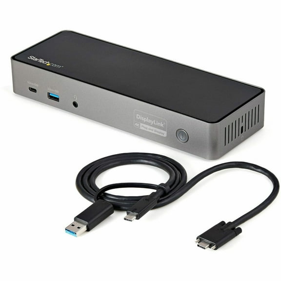 StarTech 85W USB-C & USB-A Dock with DisplayPort & 4K @ 60Hz HDMI DK31C3HDPD