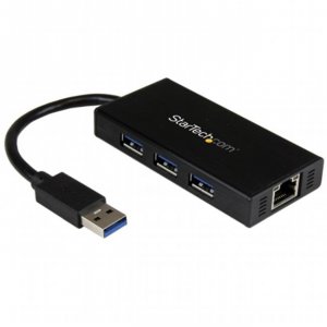 Startech  Usb 3.0 Hub W Gbe