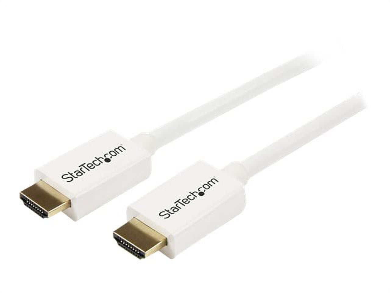 Startech White CL3 In-wall High Speed HDMI Cable - HDMI to HDMI - M/M
