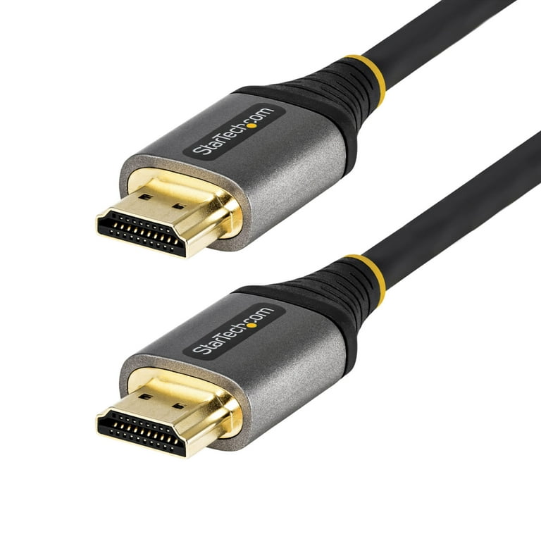 Startech.com 10ft (3m) Hdmi 2.1 Cable, Certified Ultra High Speed Hdmi  Cable 48gbps, 8k 60hz/4k 120hz Hdr10+ Earc, Ultra Hd 8k Hdmi Cable/cord  W/tpe Jacket, For Uhd Monitor/tv/display - Dolby 