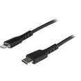thumbnail image 1 of StarTech.com RUSBCLTMM1MB 1m (3.3ft) USB C to Lightning Cable - MFi Certified - Durable USB Lightning Charging Cable - Black (RUSBCLTMM1MB), 1 of 6