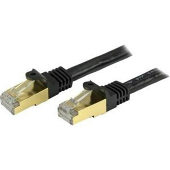 Startech.com 25 ft. Cat6a STP Network Patch - Black