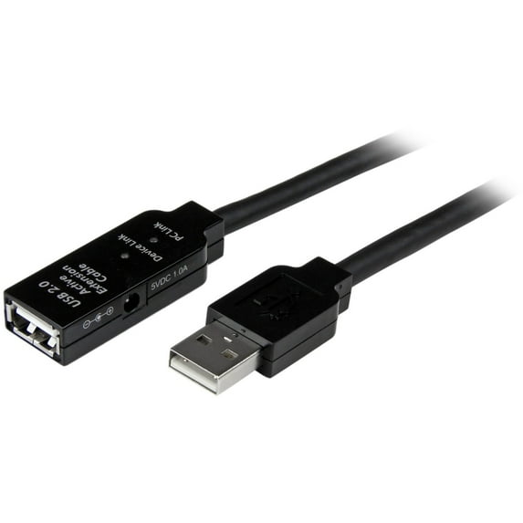StarTech 5m USB 2.0 Active Extension Cable, 24 AWG