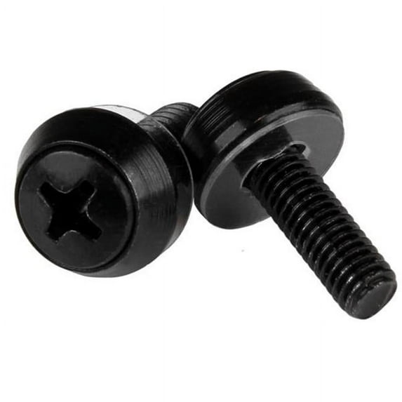 Startech.com M5 x 12 mm. Mounting Screws - Black