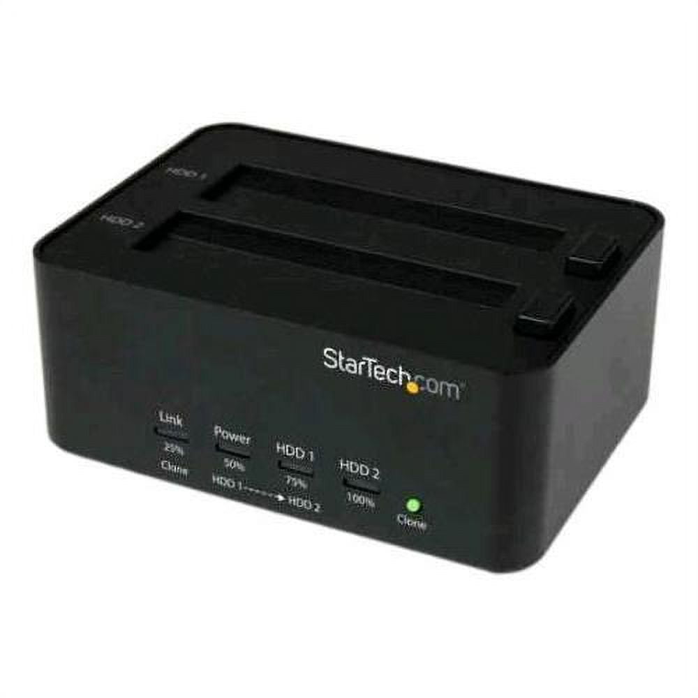 Dual Bay Hard Drive Duplicator And Eraser, Standalone SATA