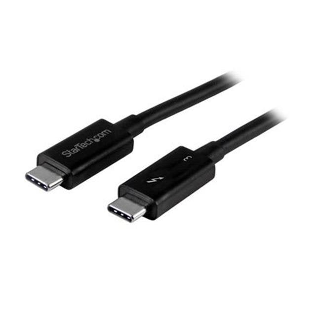 Startech.com Tblt3mm2ma 6.6ft Thunderbolt 3/USB-C Cable, Black