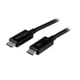 thumbnail image 1 of Startech.com Tblt3mm2ma 6.6ft Thunderbolt 3/USB-C Cable, Black, 1 of 6