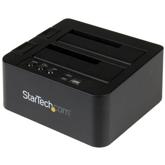 Startech.com USB 3.1 HDD Duplicator Dock Hard Drive - Black