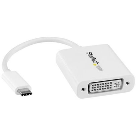Startech.com  USB C to DVI Adapter USB Cables - White