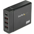 thumbnail image 1 of Startech.com Usb C Lptop , 60w Delivery, 3x Usb-a Fast Ports, Universal Compact Usb Type-c Desktop / Adapter Also For Phones/tablts, Usb If/etl Certified - 60w Pd 3.0 (dch1c3a) - Adapter - 60 Watt -, 1 of 6