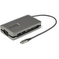 thumbnail image 1 of Startech.com Usb C Multiport Adapter, Usb C To 4k 60hz Hdmi 2.0, 2-port 10gbps Usb Hub, 100w Delivery Pass-through, Gbe, Sd/microsd, Usb Type-c Mini Dock, 10"/25cm Attached Cable - Usb C Docking, 1 of 5