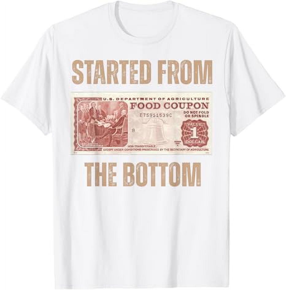 Started from Food Stamp Amounts In Each State the bottom TShirt