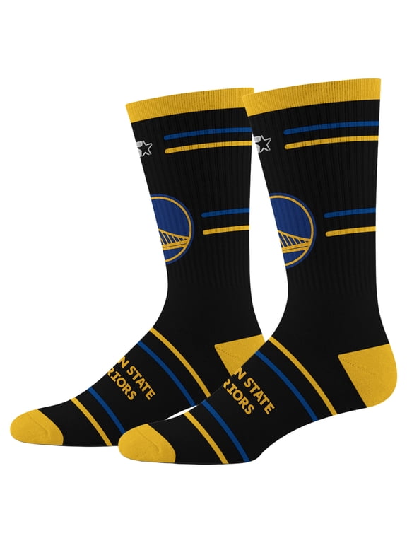 Black Golden State Warriors Signify Cushioned Crew Socks