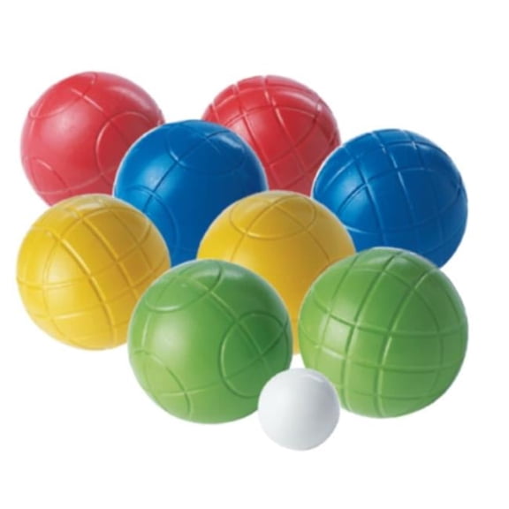 Starter Bocce Ball Set - Multi-Color - 90 mm - Set of 8 Balls