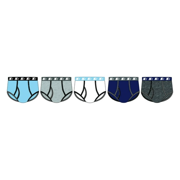 Starter Boys' Boxer Briefs 6-Pack Performance Dri Fusion Tech Compression No Fly Underwear