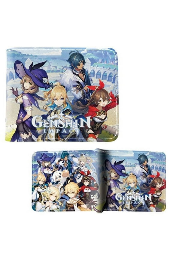 Starter Characters - Genshin Impact 4x5" Bi-Fold Wallet