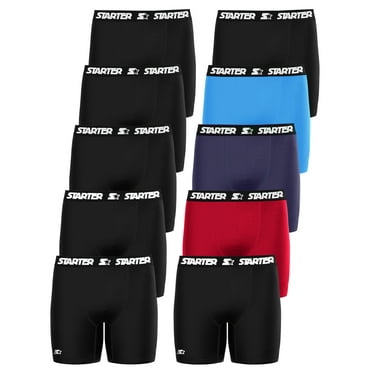 Starter Cotton Mens Briefs Breathable Underwear for Men, Large Mutli-Color 10-Pack