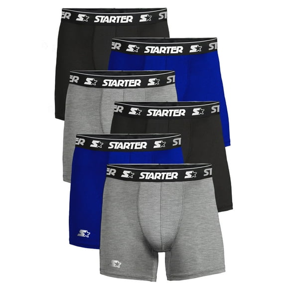 Starter Cotton Mens Briefs Breathable Underwear for Men, Small Multi Color 6-Pack