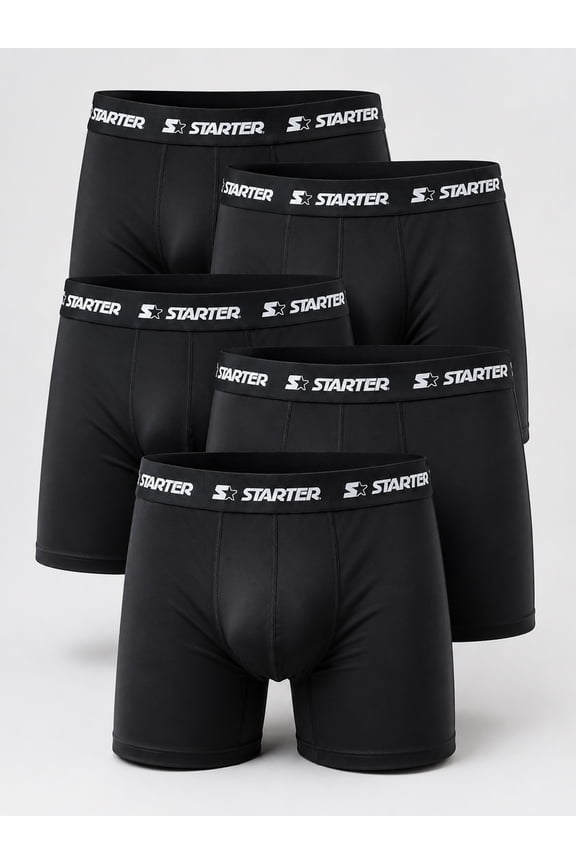 Men’s Active Performance Boxer Briefs, 5-Pack, Sizes S-XL