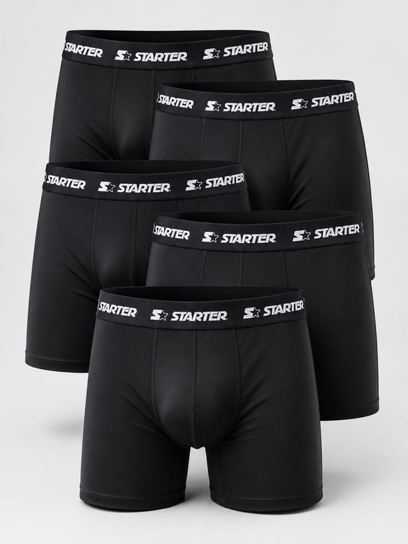 Men’s Active Performance Boxer Briefs, 5-Pack, Sizes S-XL