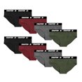 thumbnail image 1 of Starter Men's Breathable/Elastic Waistband/Plain Underwear, Multiple Color (8-Pack), 1 of 7
