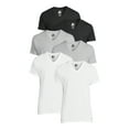 Starter Men’s Essential V Neck White Undershirt Breathable Cotton Shirt