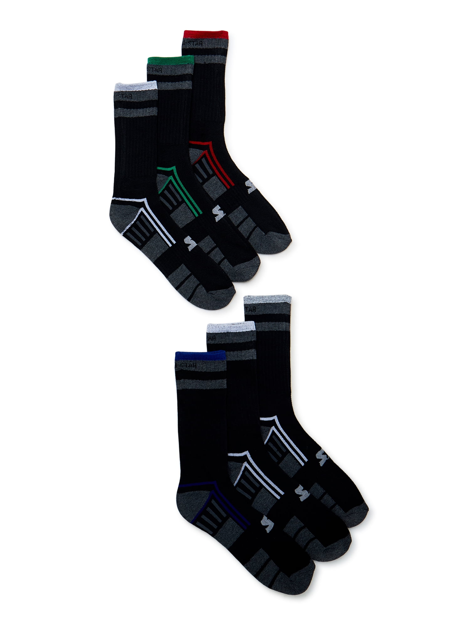 H HANDOOS Mens Socks Quick Dry Socks Men 6-9 Athletic Socks Men