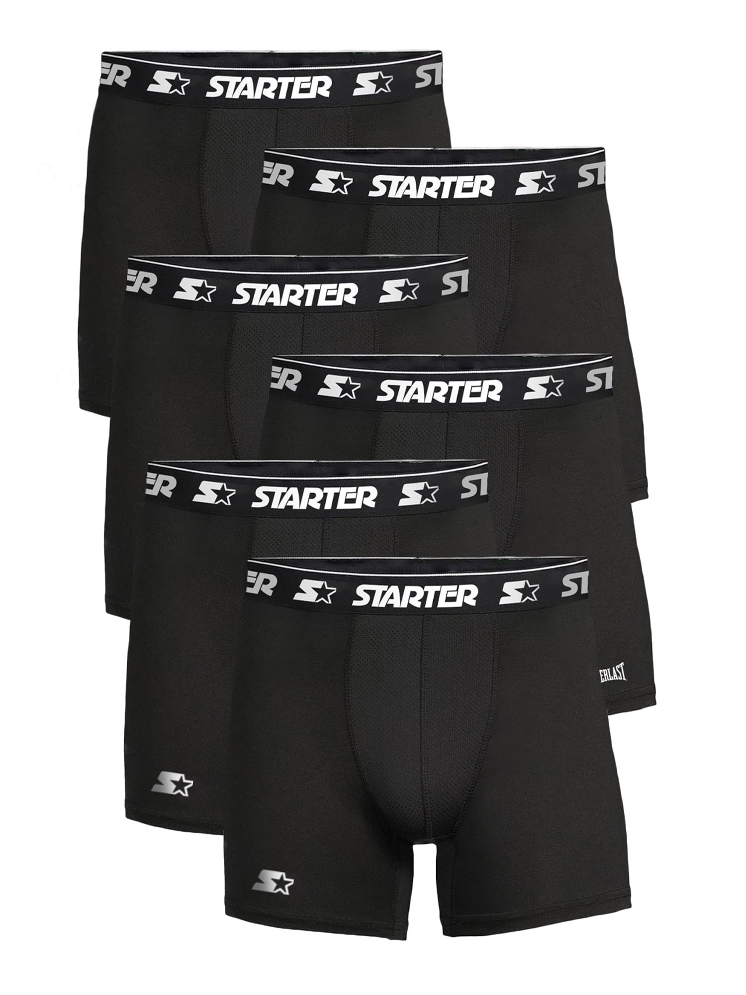 Starter Mens Boxer Briefs Active Performance Breathable Underwear