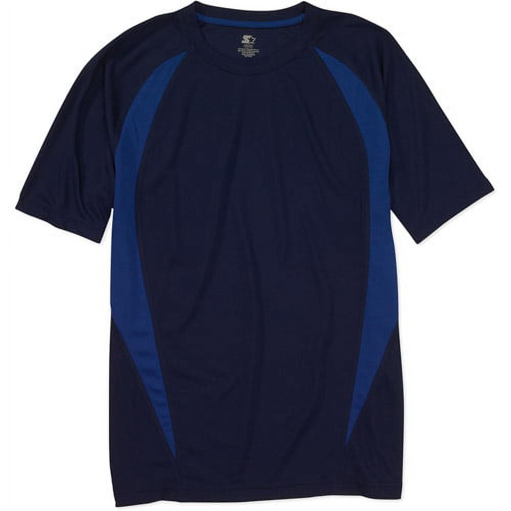 Starter Men s Short Sleeve Dri Star Wicking Tee Walmart