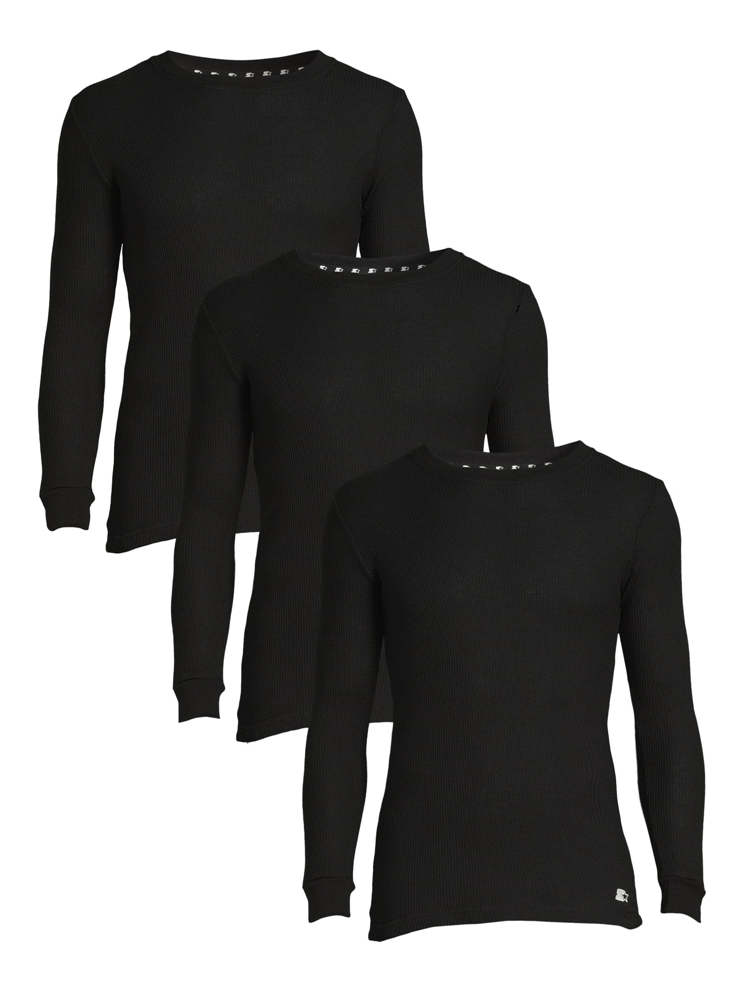 Starter Men's Waffle Thermal Shirt, 3Pack