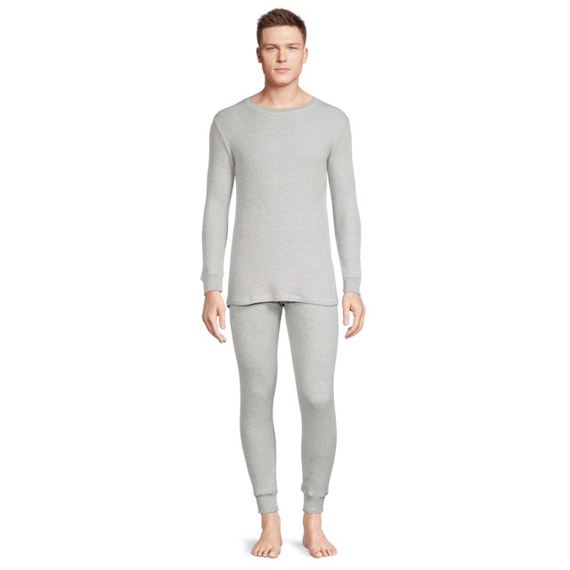 Starter Men's Waffle Thermal Shirt and Pants Set, 2Piece