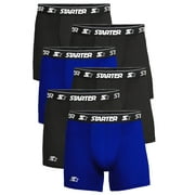 Starter Men’s and Big Men’s Active Performance Boxer Briefs, 6-Pack, Sizes S-5X